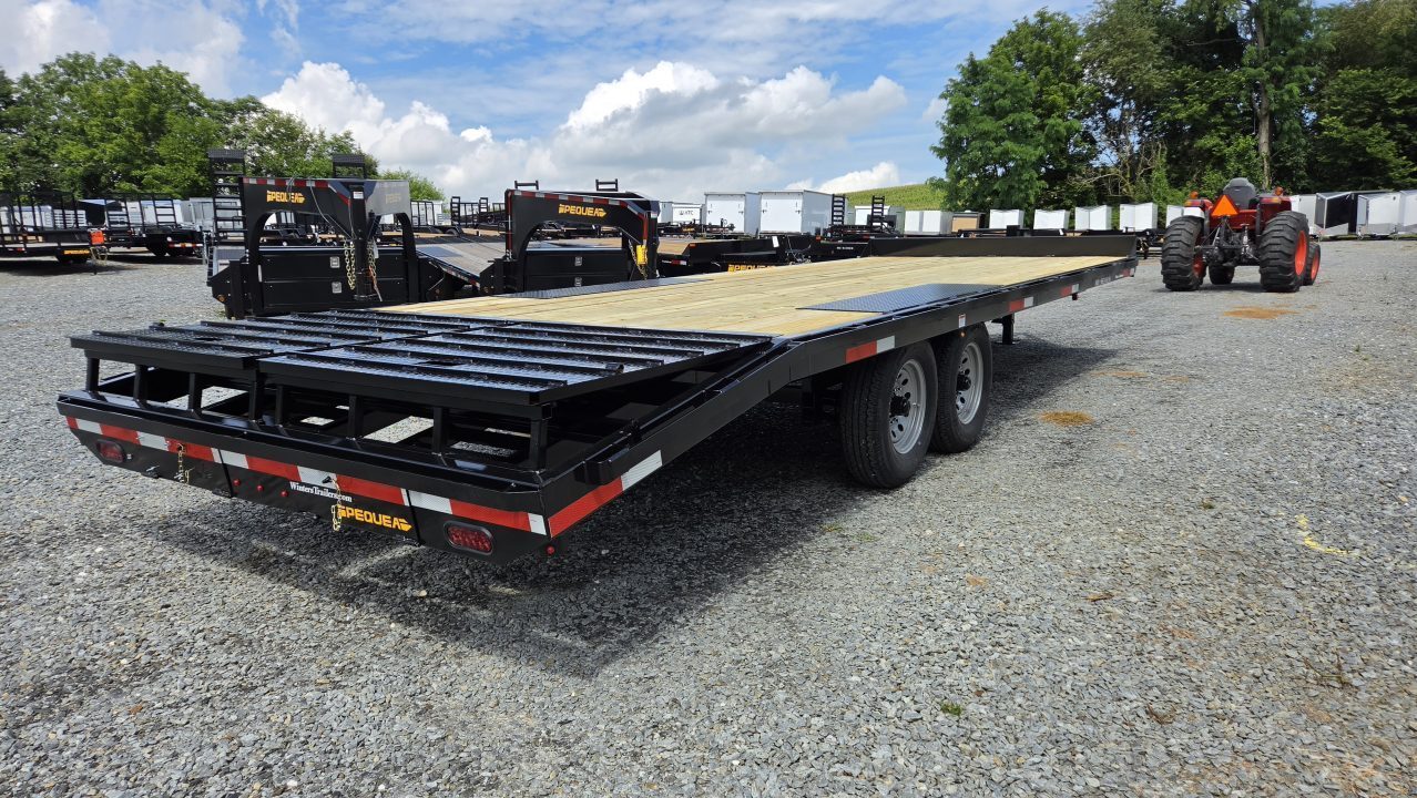 New 2027 Pequea Trailers HDDO 24' LEVELER Deckover Trailer