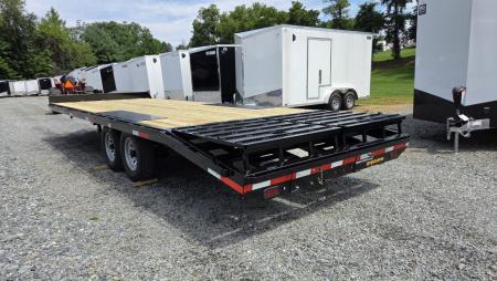 New 2027 Pequea Trailers HDDO 24' LEVELER Deckover Trailer