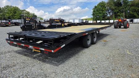 New 2027 Pequea Trailers HDDO 24' LEVELER Deckover Trailer