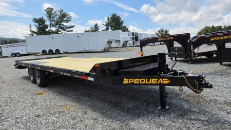 New 2027 Pequea Trailers HDDO 24' LEVELER Deckover Trailer