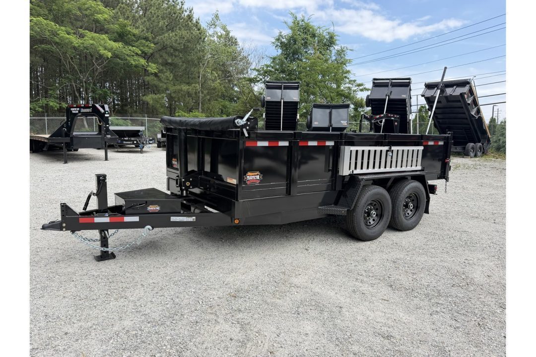 New 2027 Covered Wagon Trailers D-7X14X2X14-T Dump Trailer