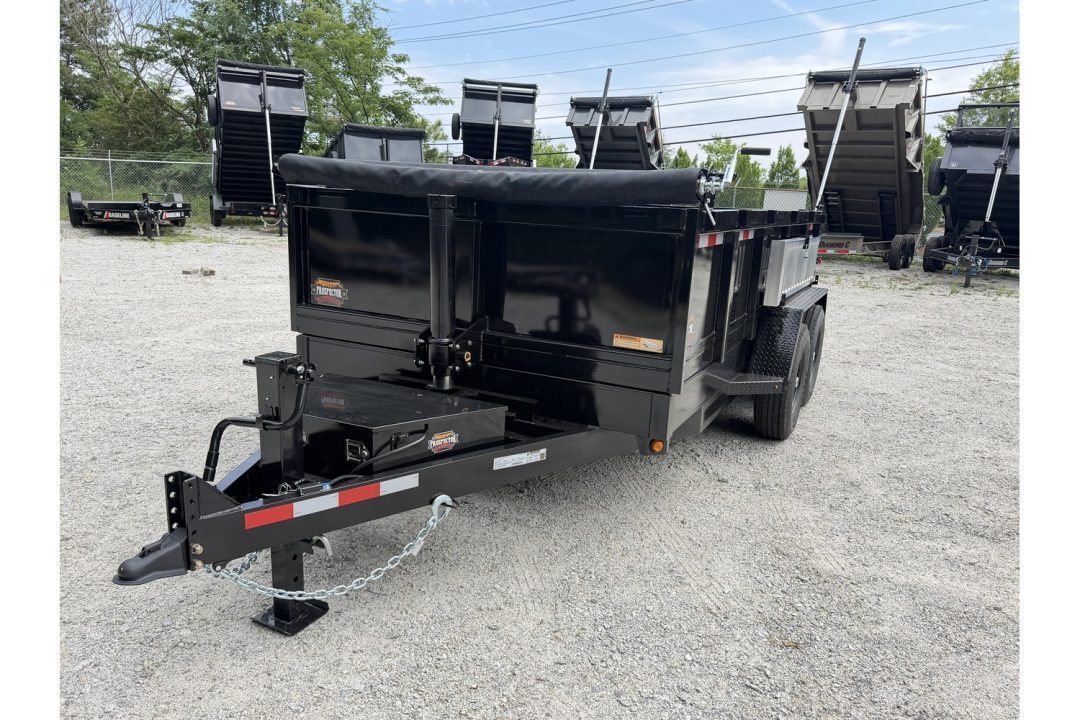 New 2027 Covered Wagon Trailers D-7X14X2X14-T Dump Trailer