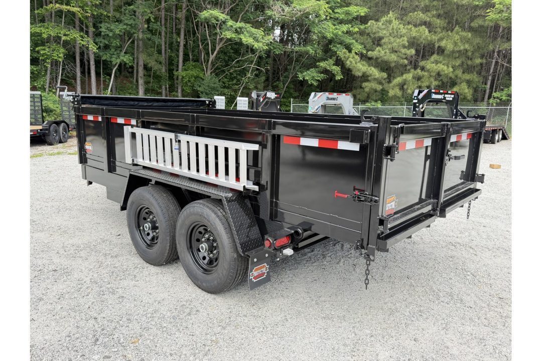 New 2027 Covered Wagon Trailers D-7X14X2X14-T Dump Trailer