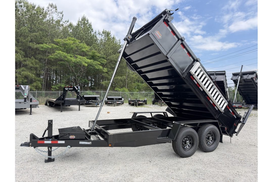 New 2027 Covered Wagon Trailers D-7X14X2X14-T Dump Trailer