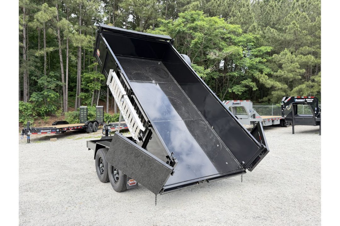 New 2027 Covered Wagon Trailers D-7X14X2X14-T Dump Trailer