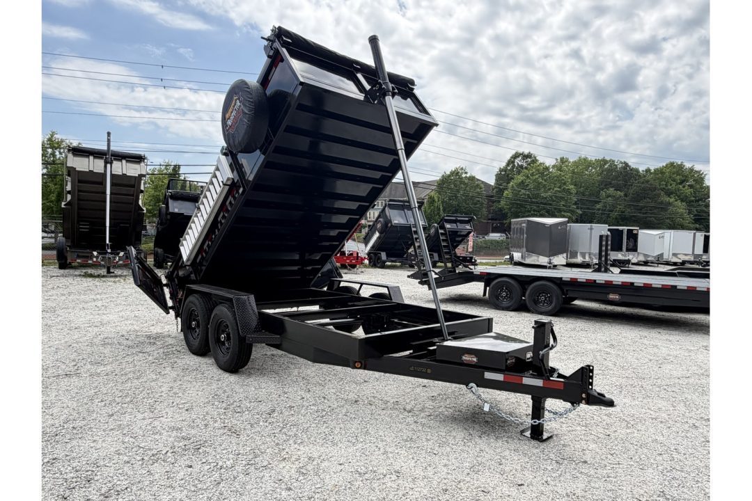 New 2027 Covered Wagon Trailers D-7X14X2X14-T Dump Trailer