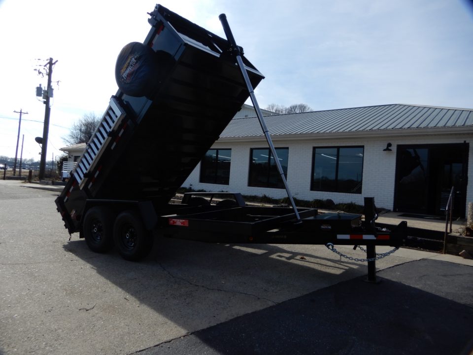 New 2027 Covered Wagon Trailers D-7X14X2X14-T Dump Trailer