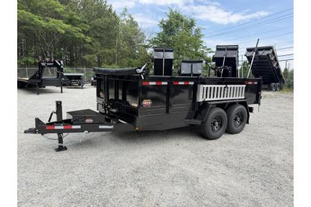 New 2027 Covered Wagon Trailers D-7X14X2X14-T Dump Trailer