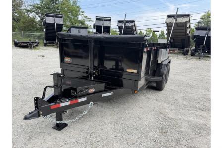 New 2027 Covered Wagon Trailers D-7X14X2X14-T Dump Trailer