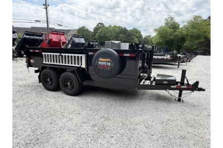 New 2027 Covered Wagon Trailers D-7X14X2X14-T Dump Trailer