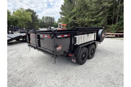 New 2027 Covered Wagon Trailers D-7X14X2X14-T Dump Trailer