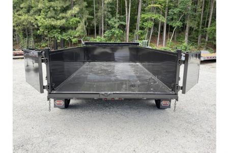 New 2027 Covered Wagon Trailers D-7X14X2X14-T Dump Trailer