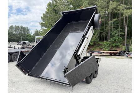 New 2027 Covered Wagon Trailers D-7X14X2X14-T Dump Trailer