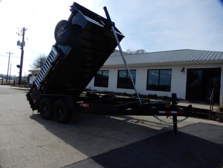 New 2027 Covered Wagon Trailers D-7X14X2X14-T Dump Trailer