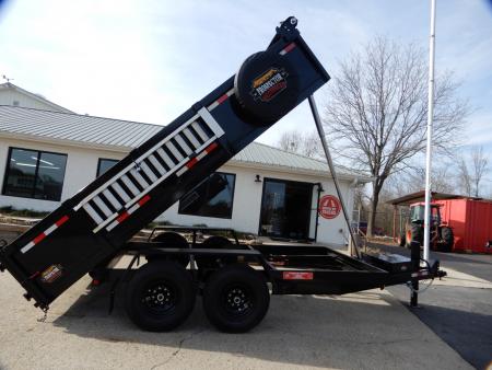 New 2027 Covered Wagon Trailers D-7X14X2X14-T Dump Trailer