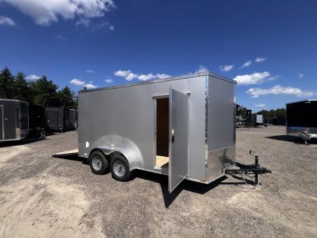 New 2026 Panther Cargo 7x14 +2ft V-Nose /.080 Polycore /7' Interior Height - 7000 GVW