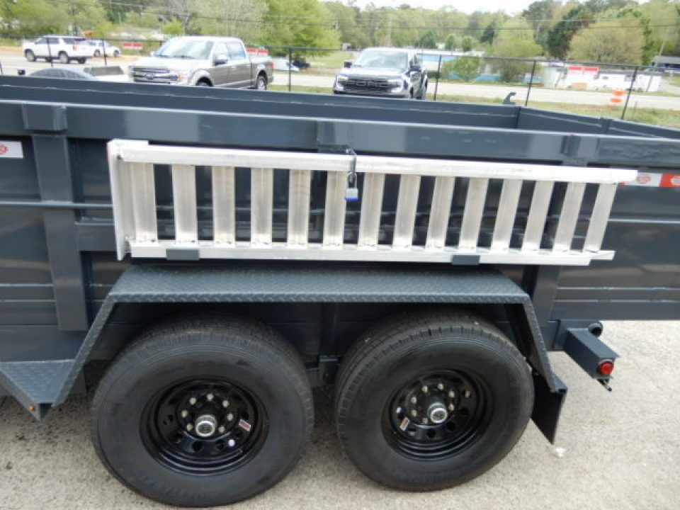 New 2027 Covered Wagon Trailers D-7X14X2X14-T Dump Trailer