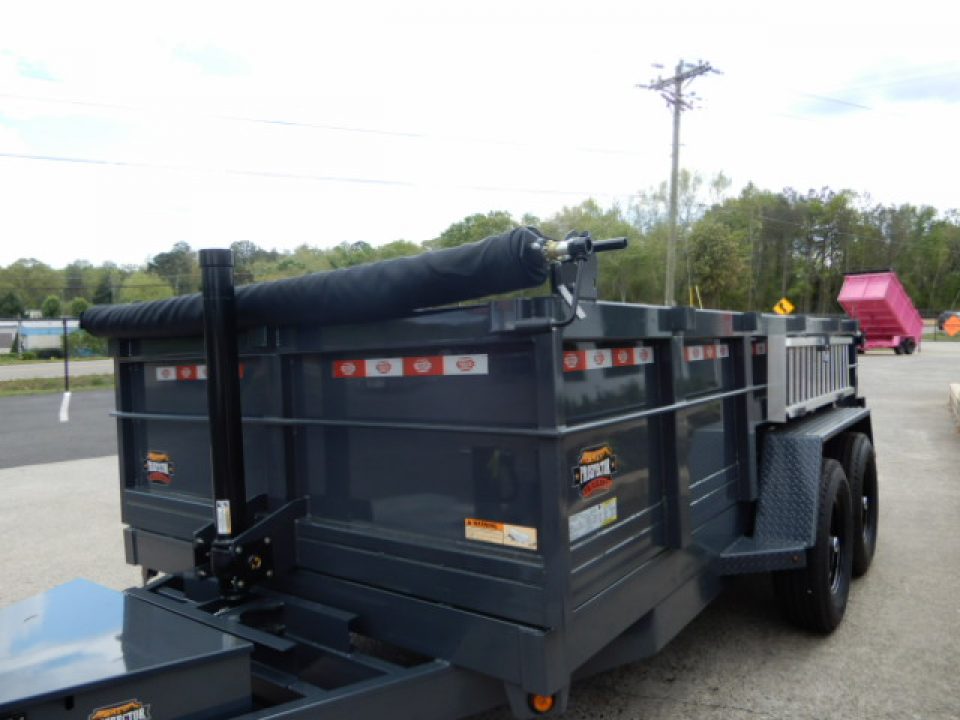New 2027 Covered Wagon Trailers D-7X14X2X14-T Dump Trailer