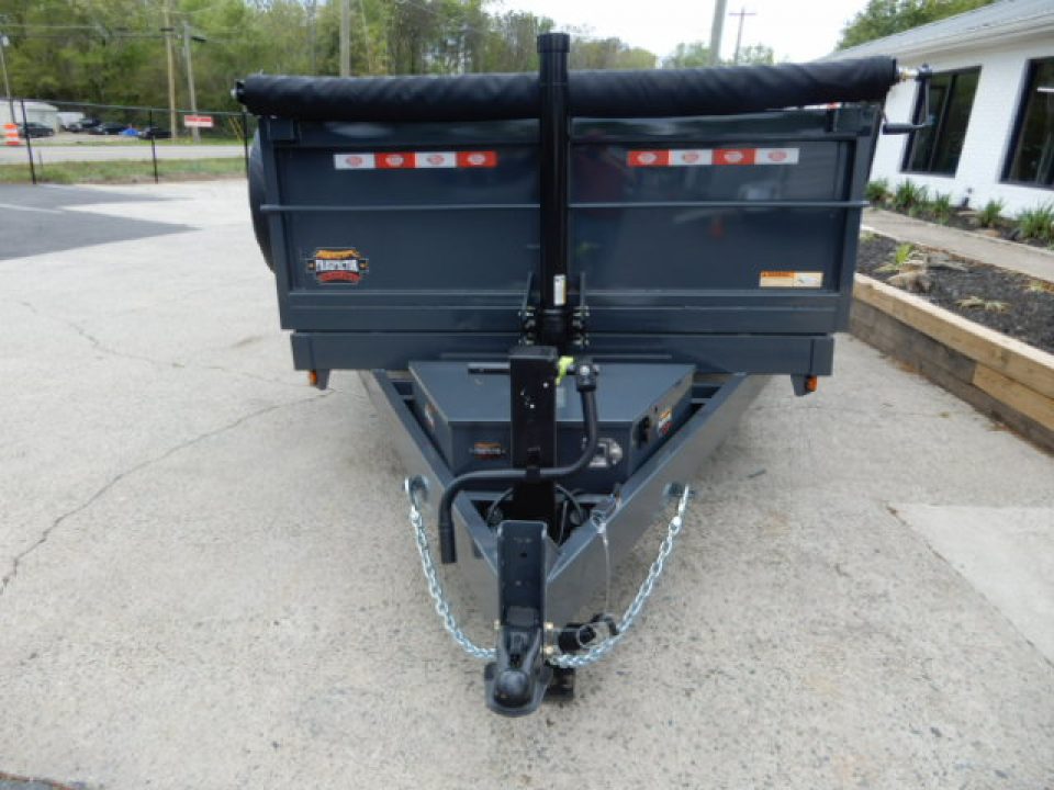 New 2027 Covered Wagon Trailers D-7X14X2X14-T Dump Trailer