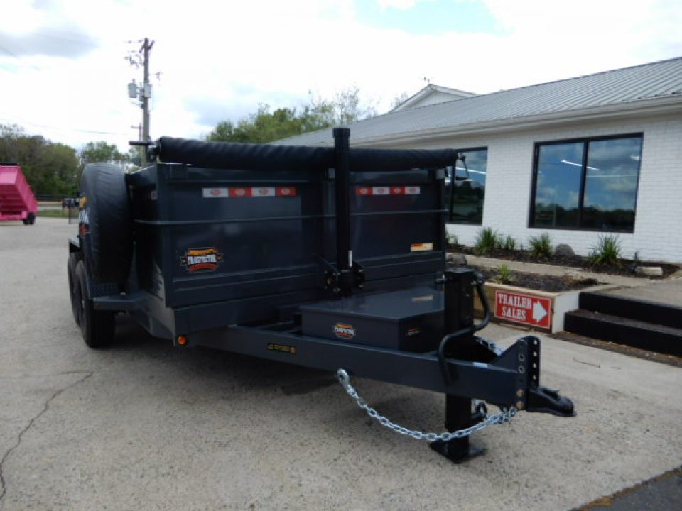 New 2027 Covered Wagon Trailers D-7X14X2X14-T Dump Trailer