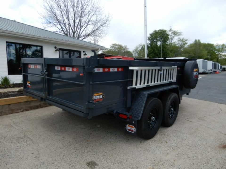 New 2027 Covered Wagon Trailers D-7X14X2X14-T Dump Trailer