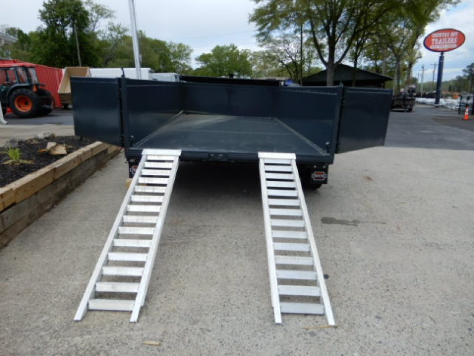 New 2027 Covered Wagon Trailers D-7X14X2X14-T Dump Trailer