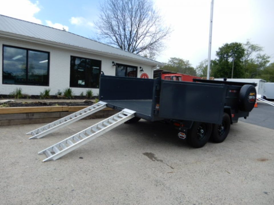 New 2027 Covered Wagon Trailers D-7X14X2X14-T Dump Trailer