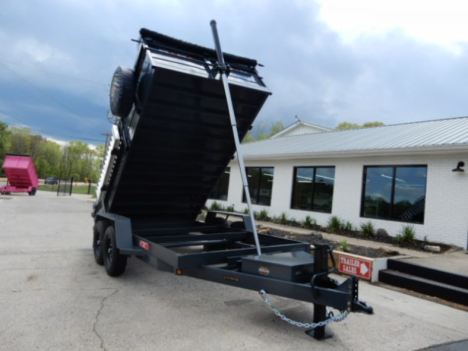 New 2027 Covered Wagon Trailers D-7X14X2X14-T Dump Trailer