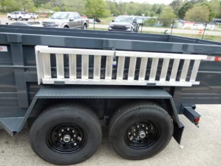 New 2027 Covered Wagon Trailers D-7X14X2X14-T Dump Trailer