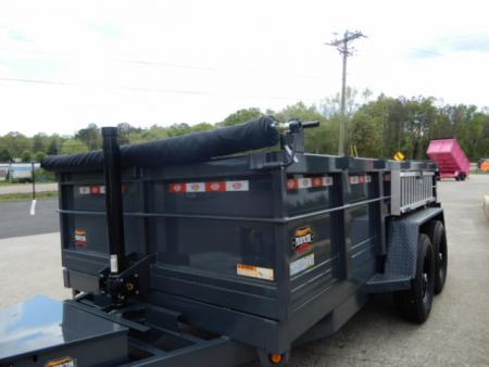 New 2027 Covered Wagon Trailers D-7X14X2X14-T Dump Trailer