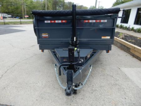 New 2027 Covered Wagon Trailers D-7X14X2X14-T Dump Trailer