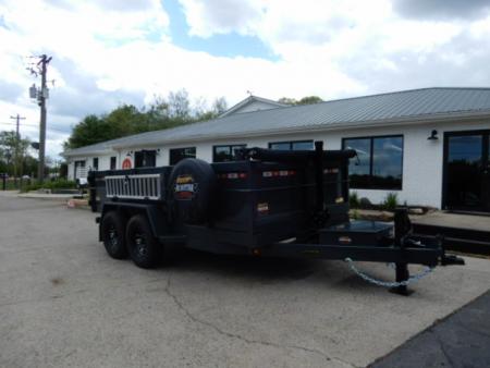New 2027 Covered Wagon Trailers D-7X14X2X14-T Dump Trailer