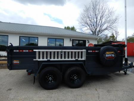 New 2027 Covered Wagon Trailers D-7X14X2X14-T Dump Trailer