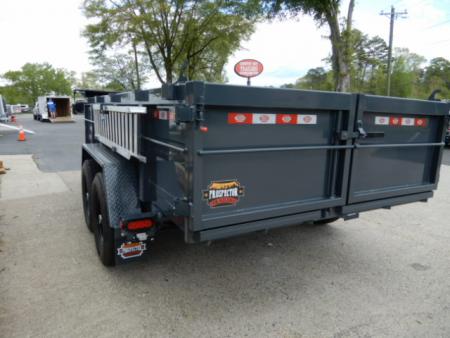 New 2027 Covered Wagon Trailers D-7X14X2X14-T Dump Trailer