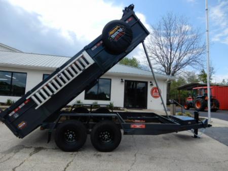 New 2027 Covered Wagon Trailers D-7X14X2X14-T Dump Trailer