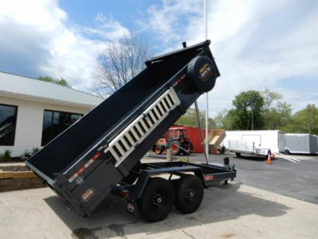 New 2027 Covered Wagon Trailers D-7X14X2X14-T Dump Trailer