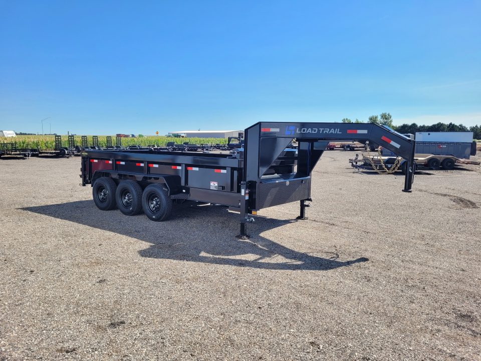 New 2027 Load Trail 83"x16' Triple Axle Gooseneck Dump Trailer
