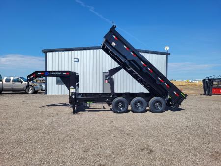 New 2027 Load Trail 83"x16' Triple Axle Gooseneck Dump Trailer