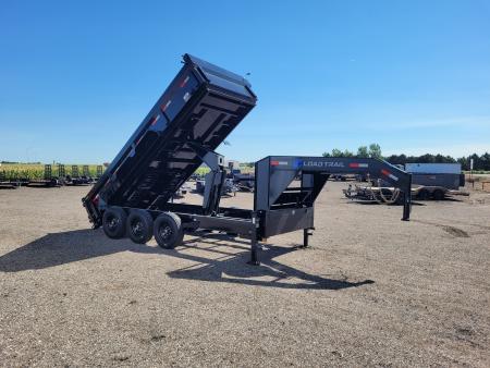 New 2027 Load Trail 83"x16' Triple Axle Gooseneck Dump Trailer
