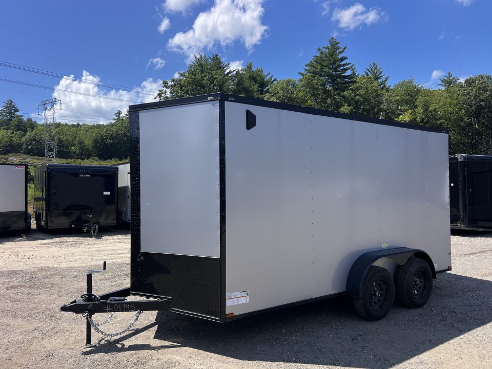 New 2026 Panther Cargo 7x14 +2ft V-Nose /.080 Polycore /Blackout Package - 7000GVW