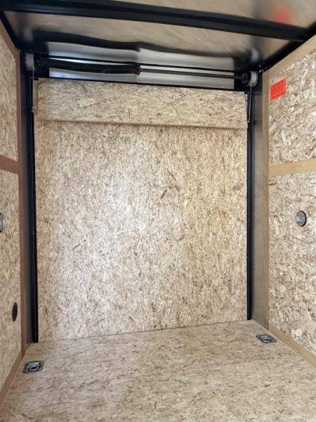New 2027 US Cargo 6 x 10 Enclosed Trailer Ramp Door with 6FT 6IN INTERIOR - Screwless Exterior w/Upgraded Options