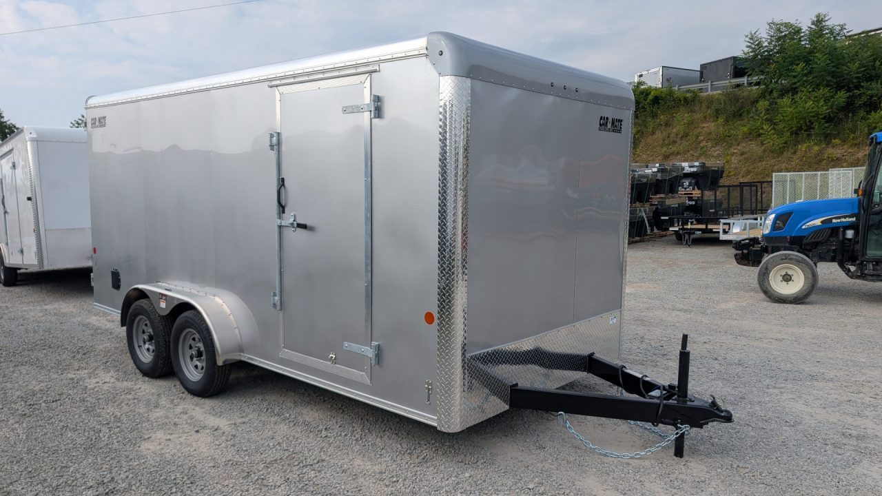 New 2026 Car Mate 7x16 HD Custom Cargo Trailer w/ Ramp