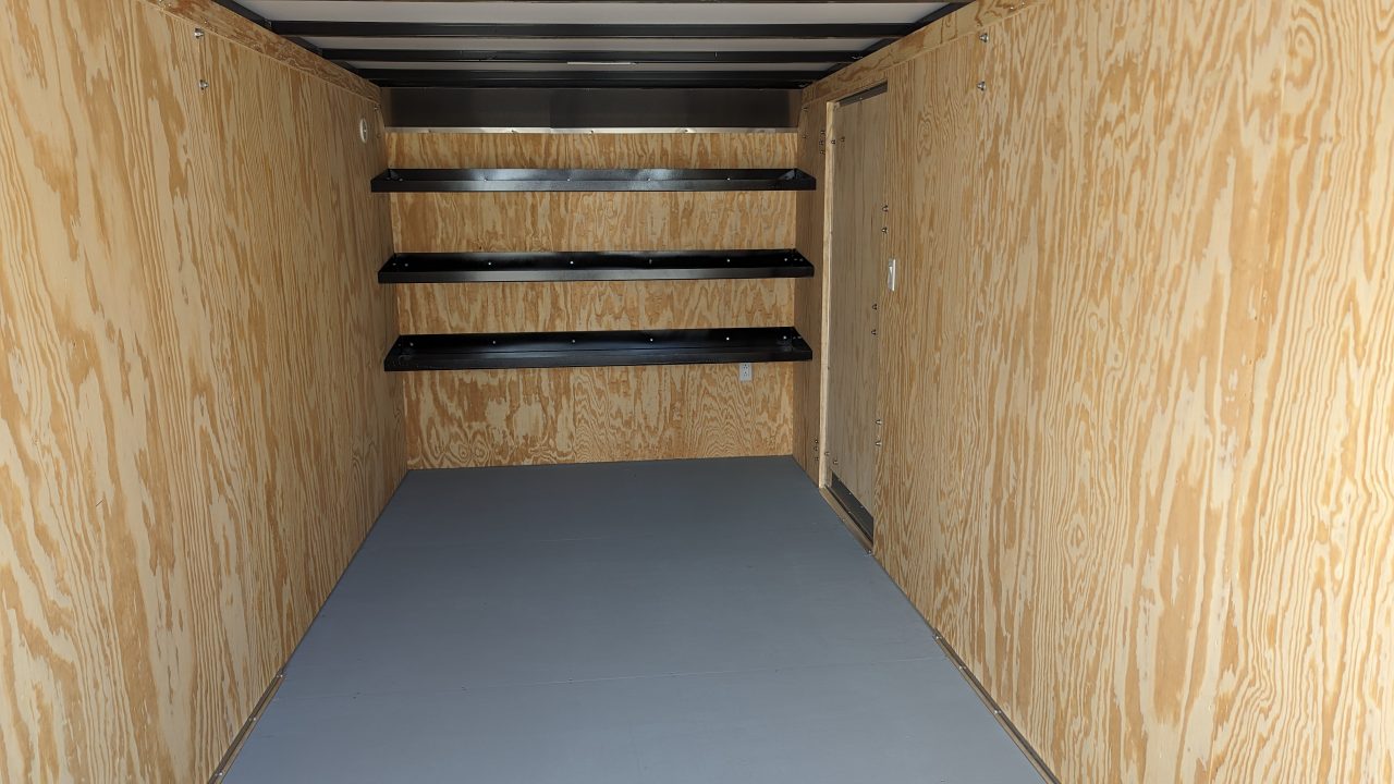 New 2026 Car Mate 7x16 HD Custom Contractor Trailer w/ Barn Doors