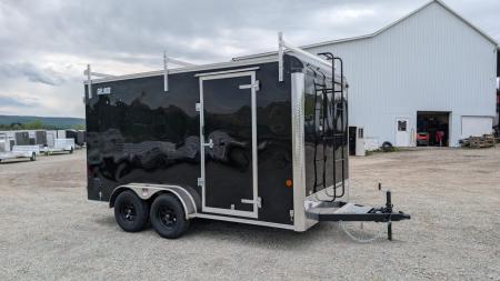 New 2026 Car Mate 7x16 HD Custom Contractor Trailer w/ Barn Doors