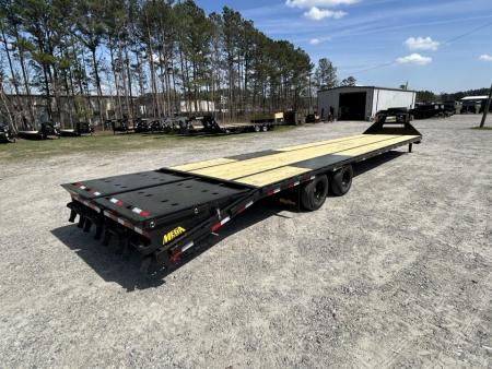 New 2027 Big Tex 25GN Gooseneck Trailer 40ft ( 35ftDeck+5ftDovetial=40ft) 12K AXLES !!!