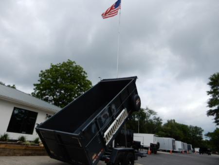 New 2027 Covered Wagon 7x14 Dump, 4' Sides, 7K axles