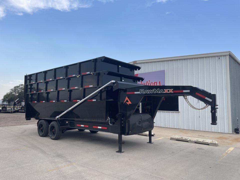 New 2027 RawMaxx RDX20GN20K Dump Trailer