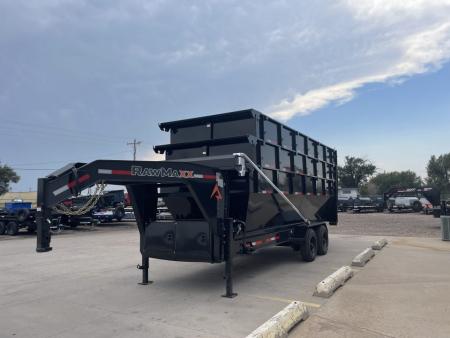 New 2027 RawMaxx RDX20GN20K Dump Trailer
