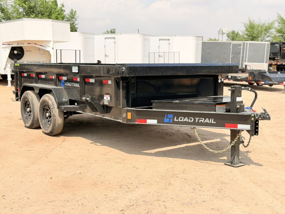 New 2027 Load Trail 7-14 Dump W/ 7 Gauge Floor 7K Axles
