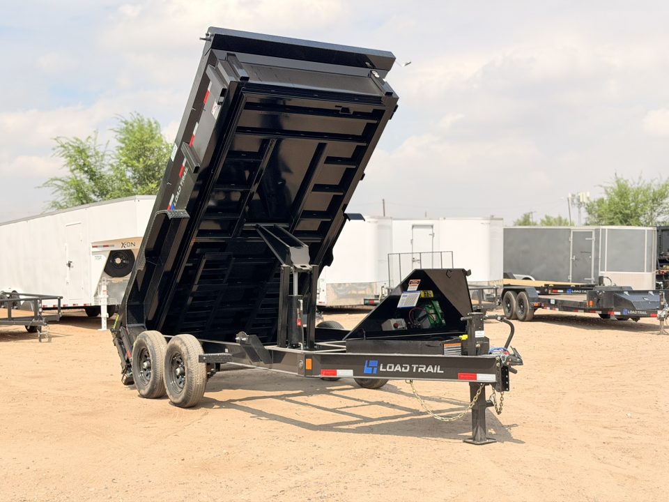 New 2027 Load Trail 7-14 Dump W/ 7 Gauge Floor 7K Axles